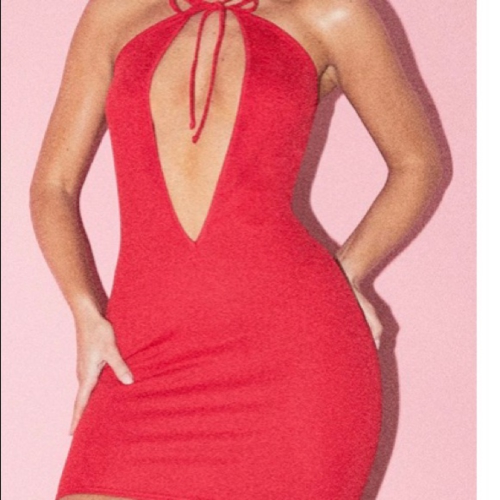 Red dress